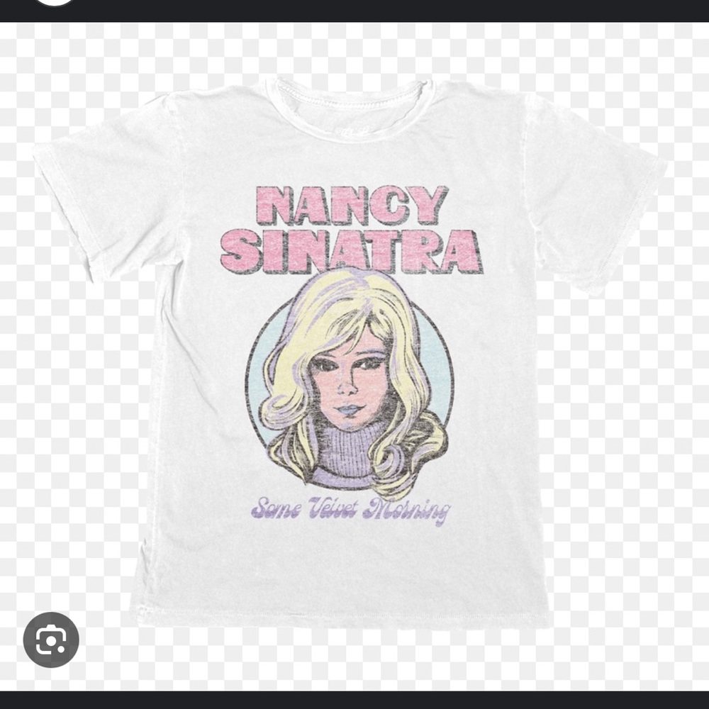 New Midnight Rider Nancy Sinatra “some velvet morning” tee shirt sz S,M,L,XL,2X